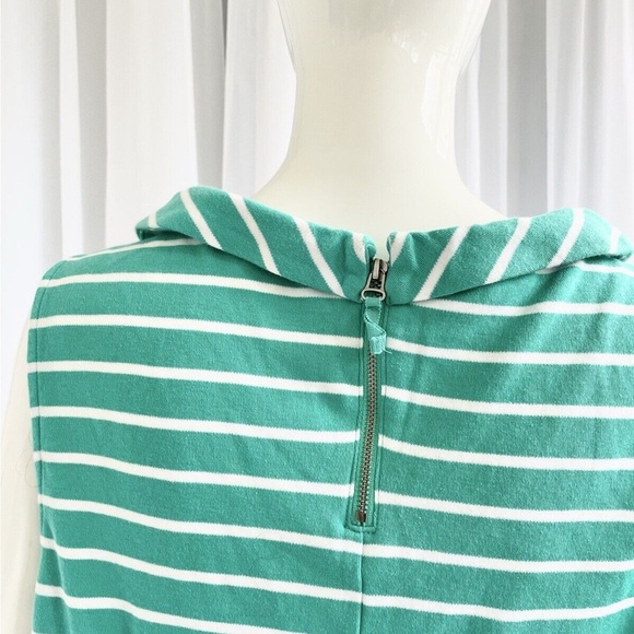 Talbots Stripped dress , causal with minor bleach stains - Picture 7 of 10